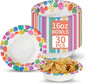 16oz Paper Bowls 30 Count, Disposable Bowls Soak Proof and Microwaveable by Unknown