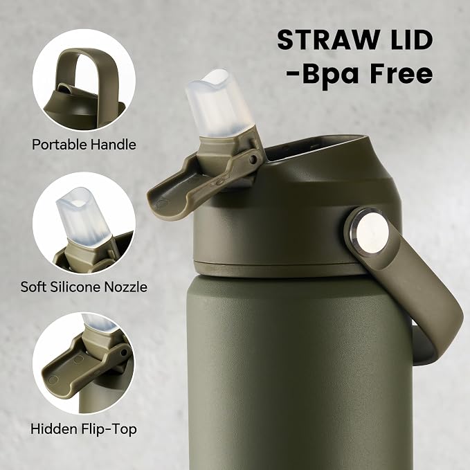 Fijinhom 18 oz Insulated Water Bottle - Image 4