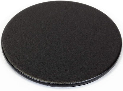 Dacasso Black Leather 4-Round Coaster Set - Image 4