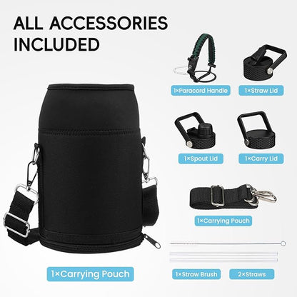 Konokyo 87 oz Insulated Stainless Steel Water Bottle Jug - Image 2