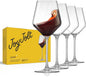 JoyJolt Layla Italian Red Wine Glasses, 17 oz Clear – Made in Europe by JoyJolt