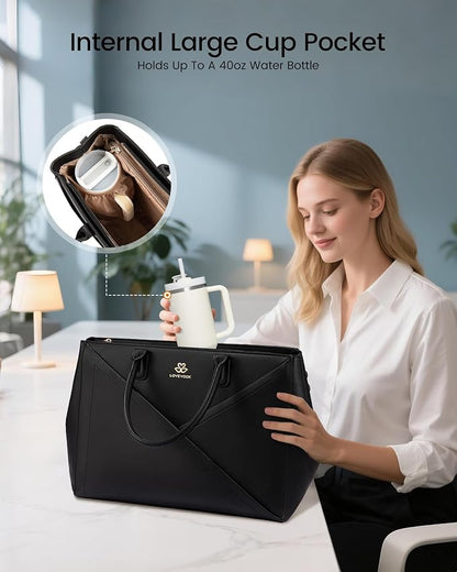 LOVEVOOK Laptop Work Tote Bag for Women - Image 3