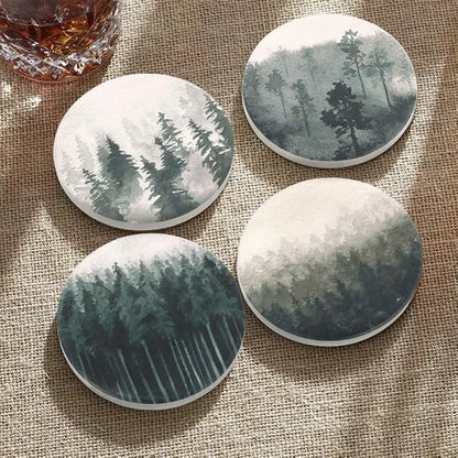 Lahome Forest Pattern Coasters - Image 6