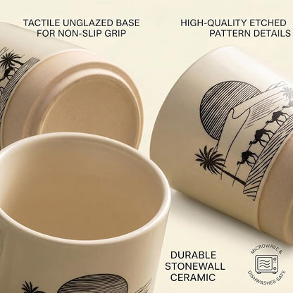 7oz Ceramic Mug Cups with DIY Canvas - Image 5