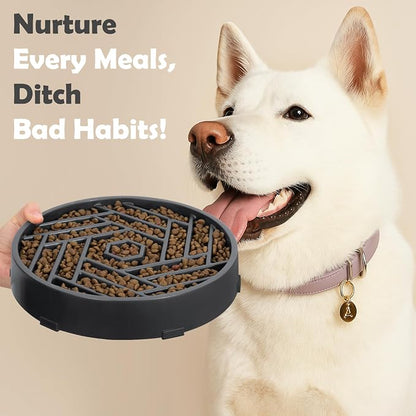 TOBYTO Slow Feeder Dog Bowls Large Medium Breed, Anti-Choking Slow Eating Dog - Image 6