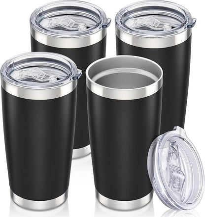 20 oz Tumbler with Lid Stainless Steel Insulated Tumblers Bulk Cups Mug | by Orebigo