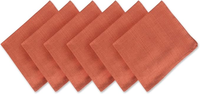 DII Variegated Tabletop Collection, Napkin Set, 6 Piece by DII