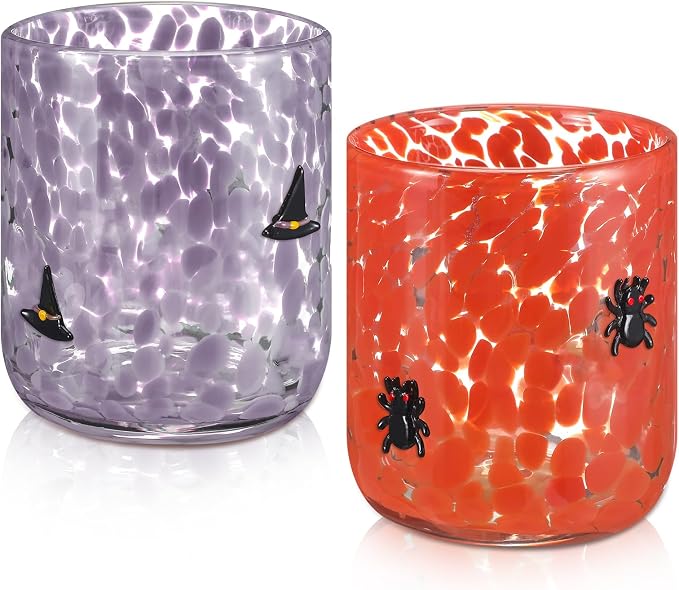 Skylety 2 Pcs Halloween Icon Juice Glasses by Skylety