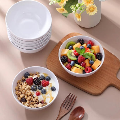 Tioncy 36 Pcs Bowls Set Unbreakable Dessert Soup Salad Bowls - Image 7