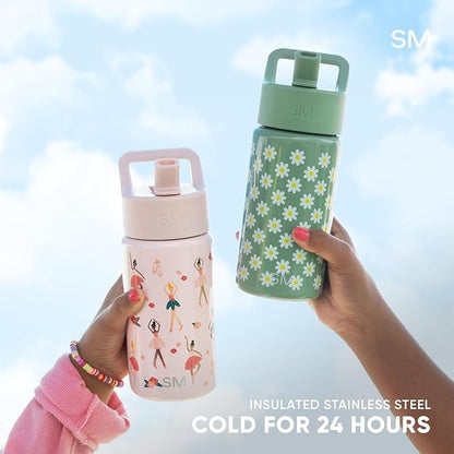 Simple Modern Kids Water Bottle & Toddler Cup | 14oz | Fire Truck | Insulated - Image 4