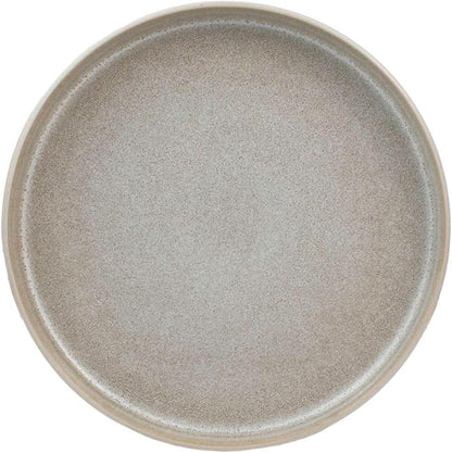 Sango 12 Pieces Stoneware Fluted Dinnerware Set, Modern Cream Dishes for 4, Premium Serving Plates and Bowls Sets, Chip & Scratch Resistant, Ceramic Kitchen Dish, Microwave & Dishwasher Safe, Anderson