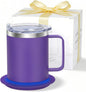 Coffee Warmer with Mug Set, Self Heating Coffee Mug with USB Powered, 131°F by ZhengluTechnology