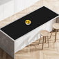 78.7”x23.6”(200cmx60cm) Heat Resistant Mat for Countertop, Silicone Mats for Kitchen Counter, Extra Large Counter Mat, Nonslip Mats for Crafts Countertop Protector, Black