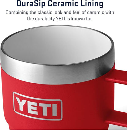YETI Rambler 6 oz Stackable Mug, Stainless Steel, Vacuum Insulated - Image 3