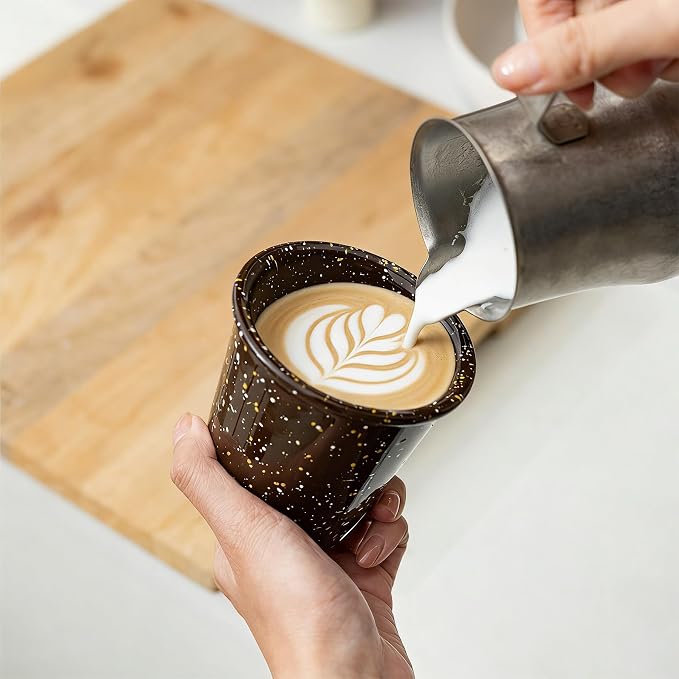 Coffee Mugs Set of 4, 10oz Ceramic Coffee Cups, - Image 7