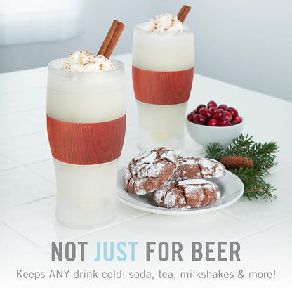 Host Freeze, Frozen Mugs, Freezable Pint Set, Beer Keep Your Drinks Cold - Image 6