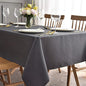 maxmill Jacquard Tablecloth Swirl Design Water Resistance Antiwrinkle Heavy Weight Soft Table Cloth for Buffet Banquet Parties Event Holiday Dinner Rectangle 60 x 84 Inch Charcoal