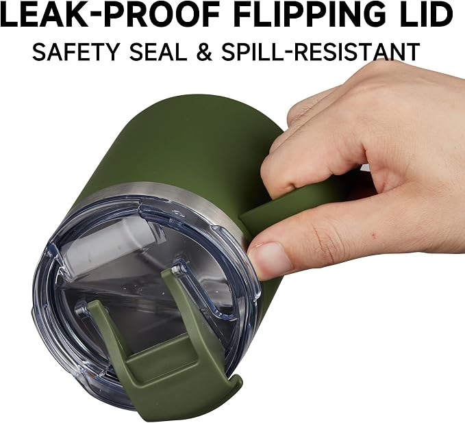 12oz Insulated Travel Coffee Mug - Image 2