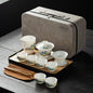 LURRIER Gongfu tea sets, Portable Ceramic TeaSet, Asian Tea sets by LURRIERUS