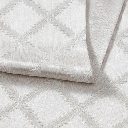 Lenox Laurel Leaf Reversible Table Runner, Platinum - Image 3