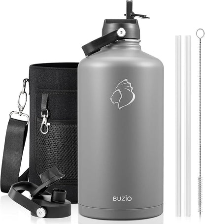 BUZIO 1 Gallon Water Bottle Insulated by BUZIO