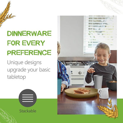Teivio 32-Piece Plates and Bowls Sets - Image 3