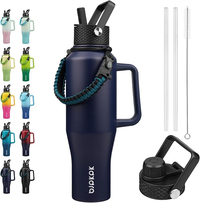 BJPKPK 40oz Insulated Water Bottle by BJPKPK