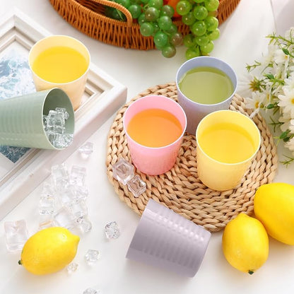 Eccliy 36 Pcs Kids Cups Bulk, 8 oz Plastic Toddler Drinking Cups Unbreakable - Image 3