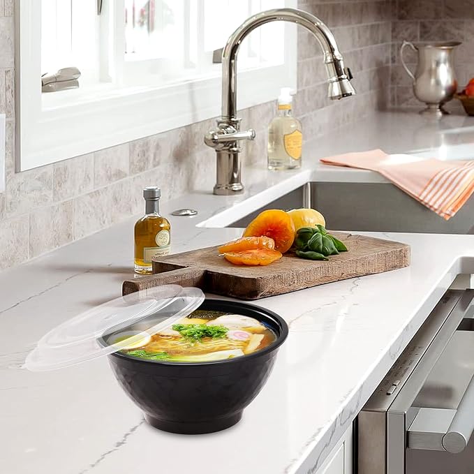 Kitch’nMore 36oz Extra-Thick Meal Prep Bowls - Image 3