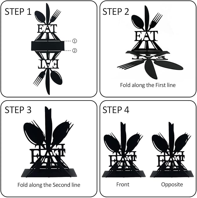 Resama Modern Standing Napkin Holder - Image 5