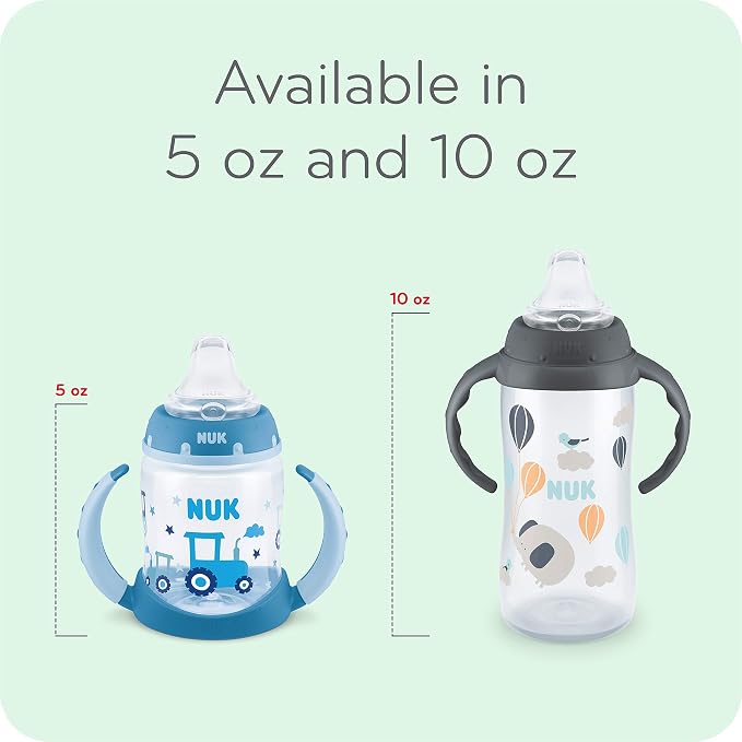 NUK Disney Large Learner Spill Proof Sippy Cup – BPA Free, Spill Proof Sippy Cup - Image 5