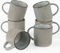 famiware Coffee Mug Set for 6, Star 12 oz Catering Mugs Cup Set by Famiware