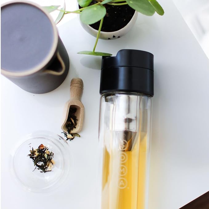 SOMA Double Wall Glass Tea and Coffee Cold Brew Bottle - Image 6