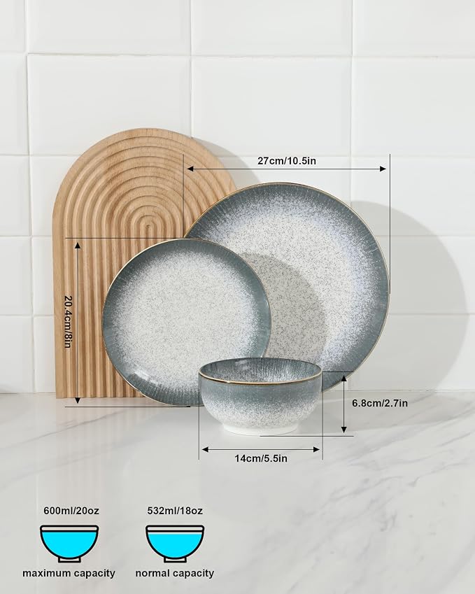 Sweejar Dinnerware Sets Service - Image 6