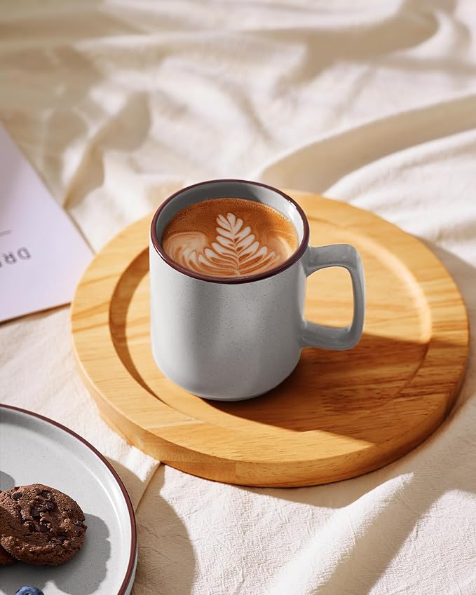 famiware Coffee Mugs Set of 4, Nebula 14oz Coffee Mugs, Ceramic Cup Set - Image 7