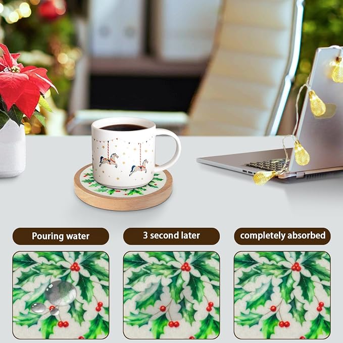 Christmas Coasters Set of 4 - Image 4