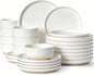 Plates and Bowls Sets, Scratch Resistant Dinnerware Sets by UmiteChef