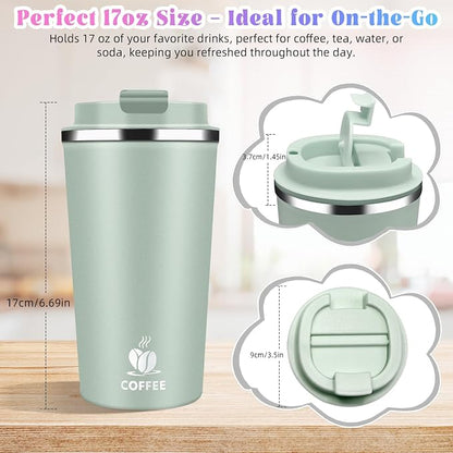 17oz Insulated Travel Coffee Mug - Image 5