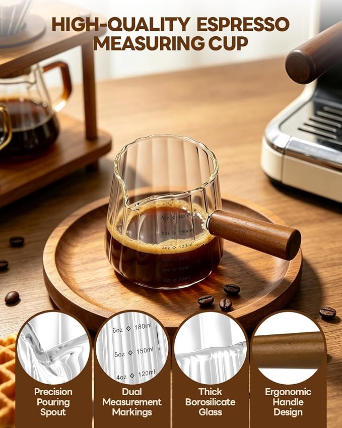 6 OZ Espresso Shot Measuring Cups, Espresso Cup - Image 3