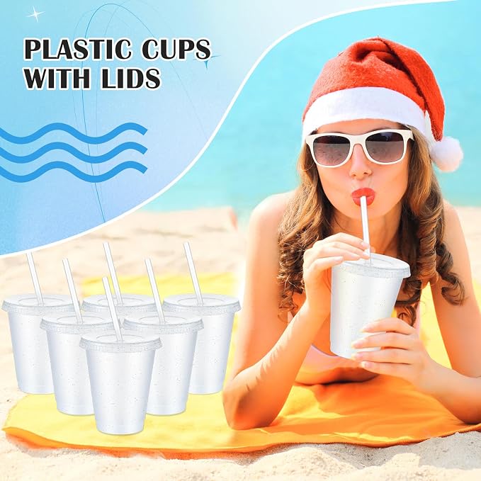 Uiifan 6 Pcs 16 oz Reusable Tumbler - Image 6