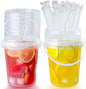 Qsqwsuye 15sets disposable plastic cup by Qsqwsuye