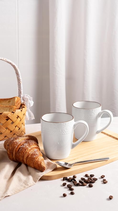 famiware Coffee Mugs Sets for 6, 12 oz Mug Set, Coffee Cups - Image 7