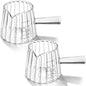 2 Pack Espresso Measuring Cup, 6oz Borosilicate Glass Espresso Cups by Cfyosnk
