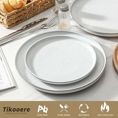 Ceramic Dinner Plates Set of 4 - Image 6