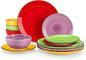 vancasso Bonita Dinnerware Set Multicolor Stoneware 12 Pieces Service by vancasso