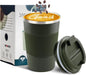 Insulated Travel Coffee Mug, Stainless Steel Coffee Cup by YINBAOGE