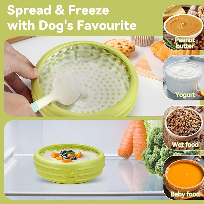 Dog Lick Bowl, Animire Freeze Lick Mat - Image 3