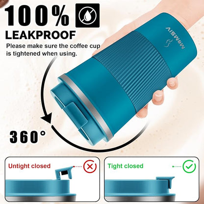 MOMSIV 17oz Travel Coffee Mug, Insulated Coffee Cup - Image 4
