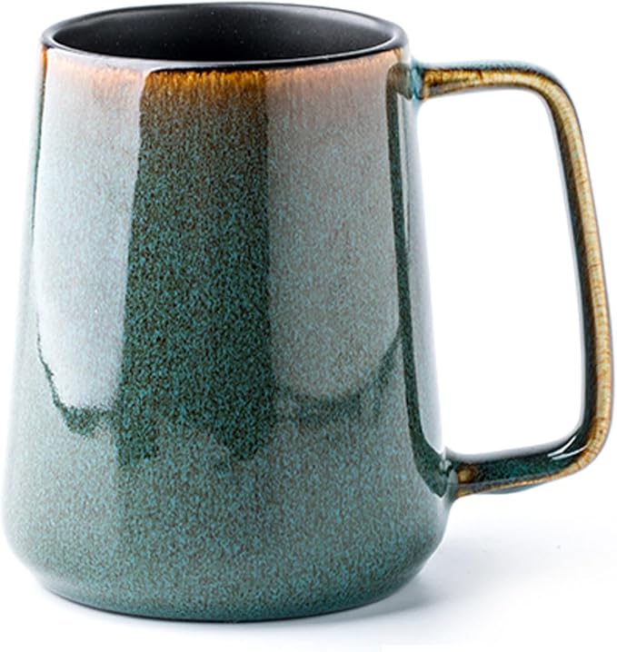 Large Ceramics Coffee Mugs, 24 oz, Large Handle Design, Extra Large Tea and by Ceraozmus
