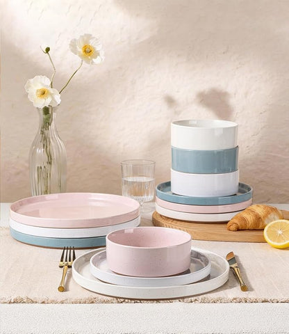 AmorArc Stoneware Dinnerware Sets - Image 3